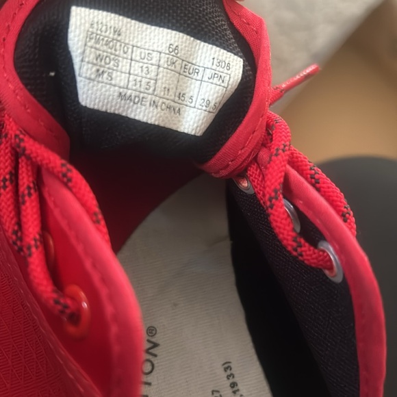 Red Women’s Sneakers - Picture 7 of 10